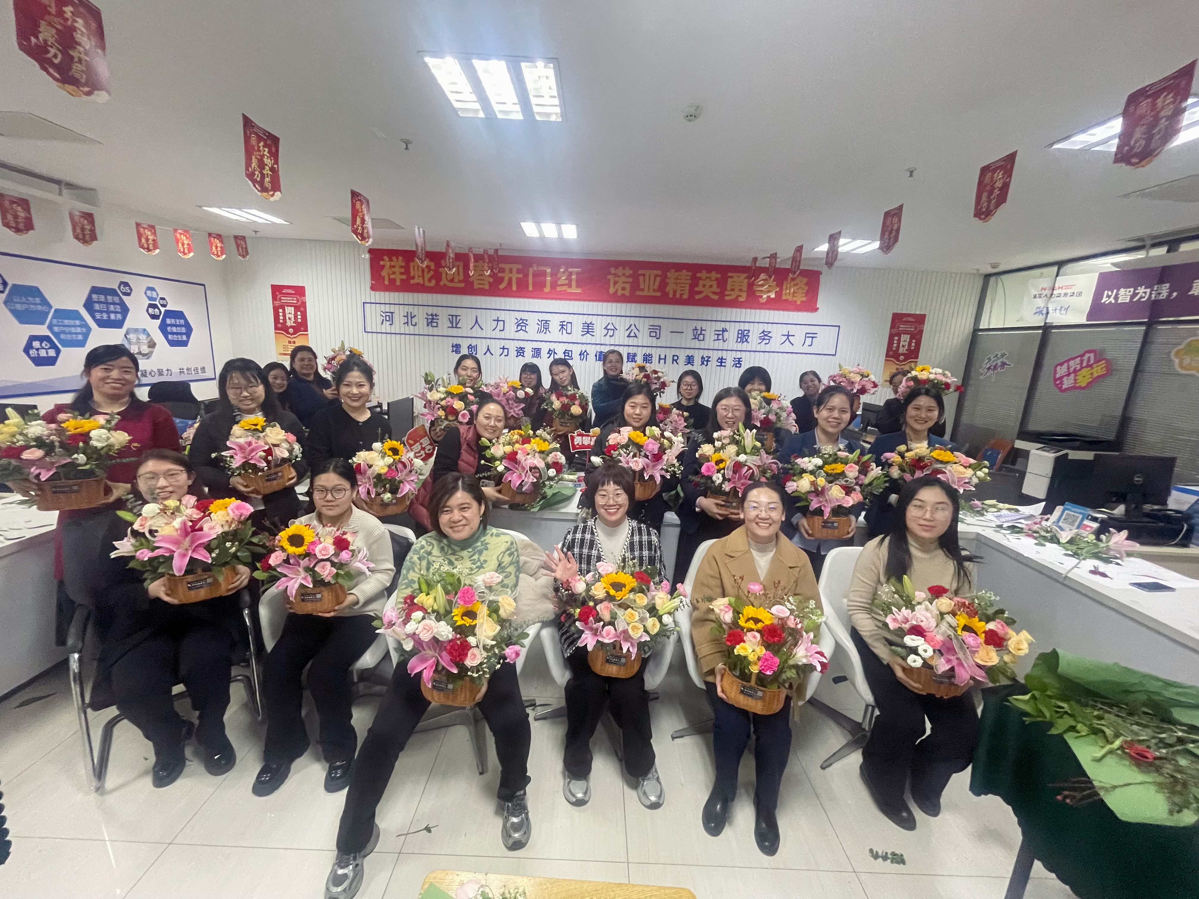 婦女節(jié)插花活動，綻放女性芳華
